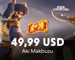 Rise Of Kingdoms 49,99 USD E-pin