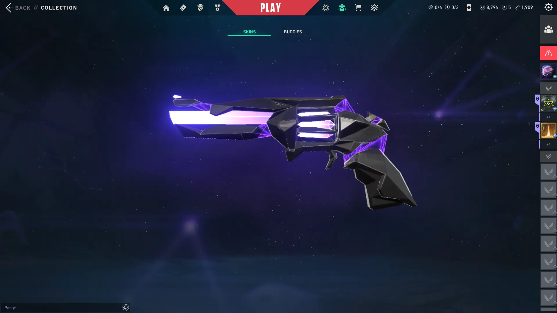 Eu ⸱ Tr 💸 Available VP: 8,794 ⚡️ Prelude to Chaos Vandal ⭐️