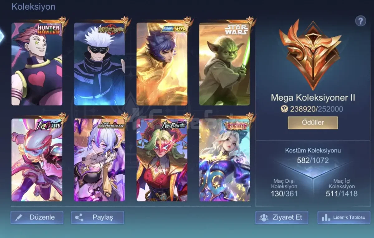 3 Epic Base Mega Mid Main Account